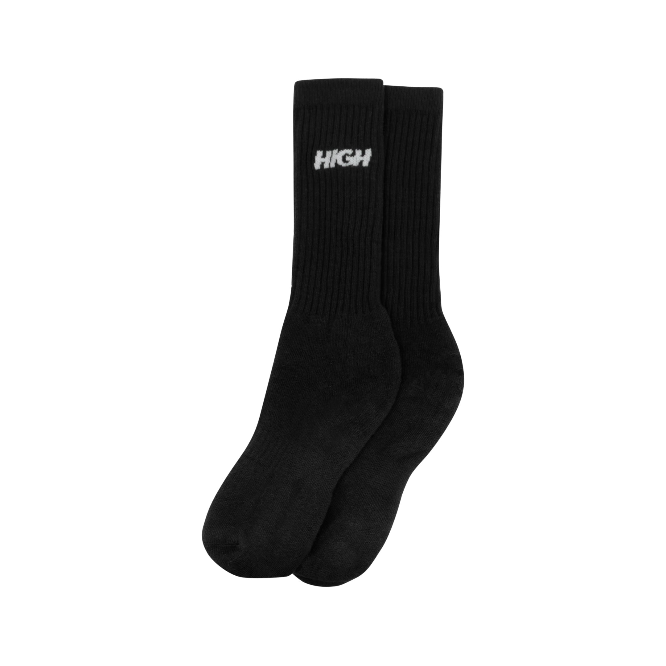 HIGH - Socks Logo Black